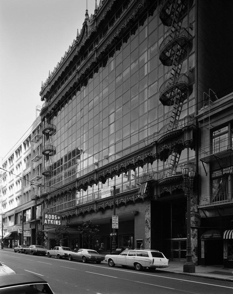 Detail of Hallidie Building by Anonymous