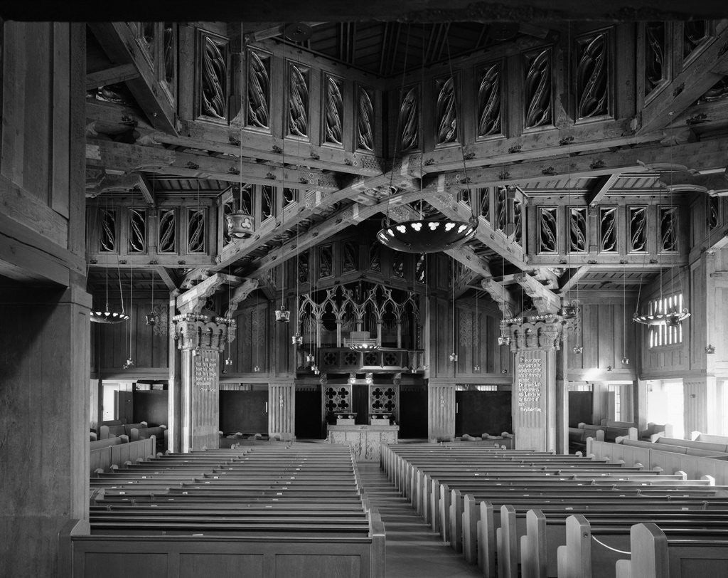 Detail of Interior of the First Church of Christ, Scientist by Anonymous