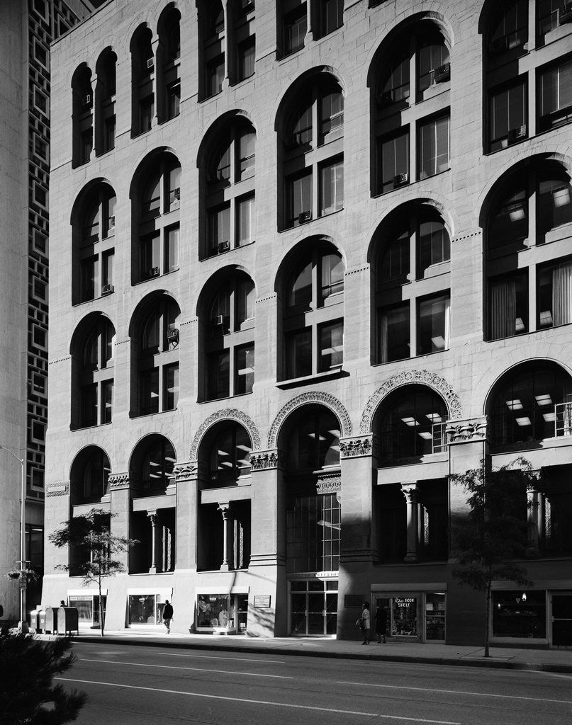 Detail of Facade of the Boston Building by Anonymous