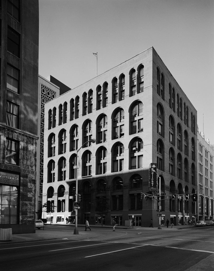 Detail of Corner of the Boston Building by Anonymous