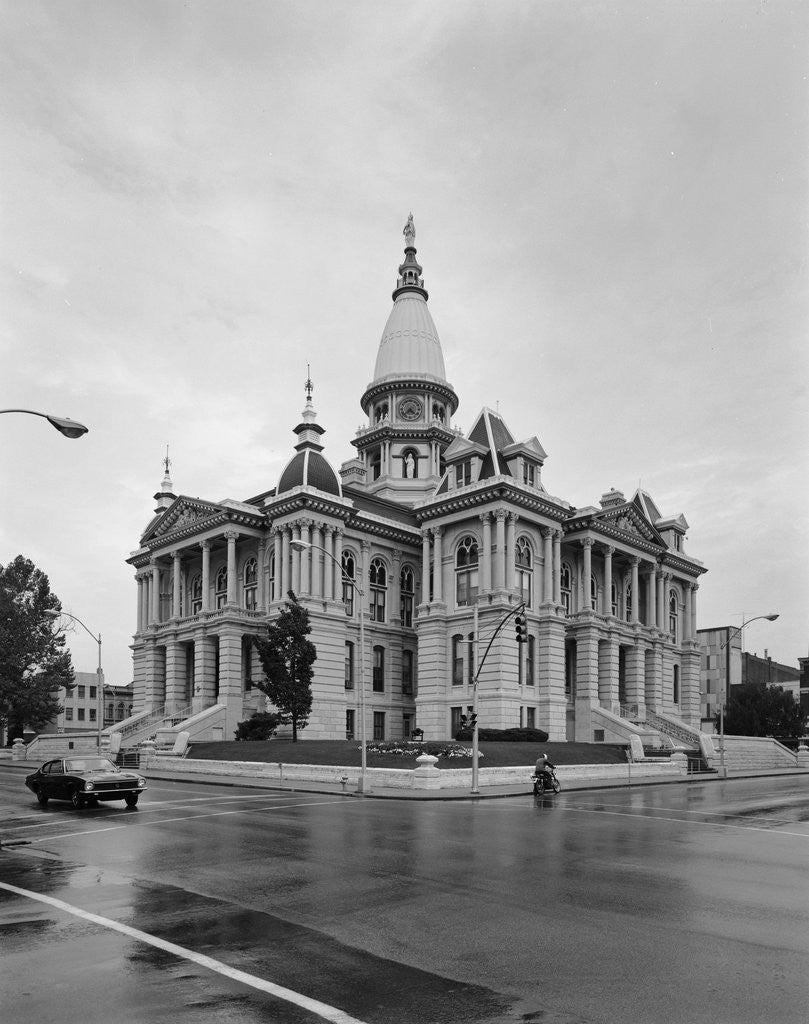 Detail of Tippecanoe Courthouse by Anonymous