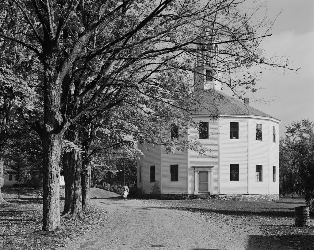 Detail of Old Round Church by Anonymous