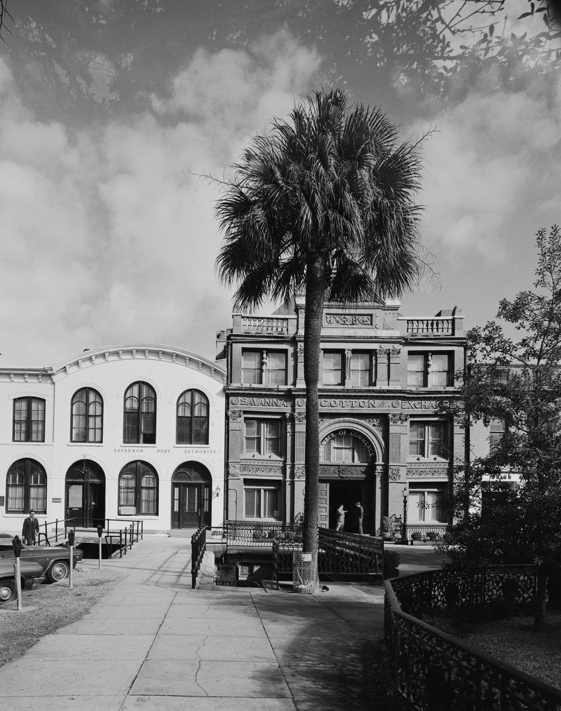 Detail of Savannah Cotton Exchange by Anonymous