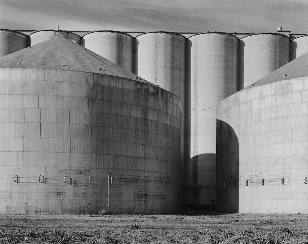 Detail of Kansas Grain Elevators by Anonymous