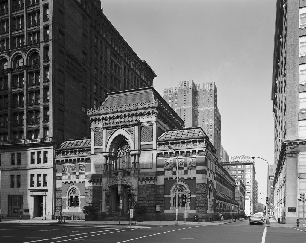 Detail of Pennsylvania Academy of the Fine Arts by Anonymous