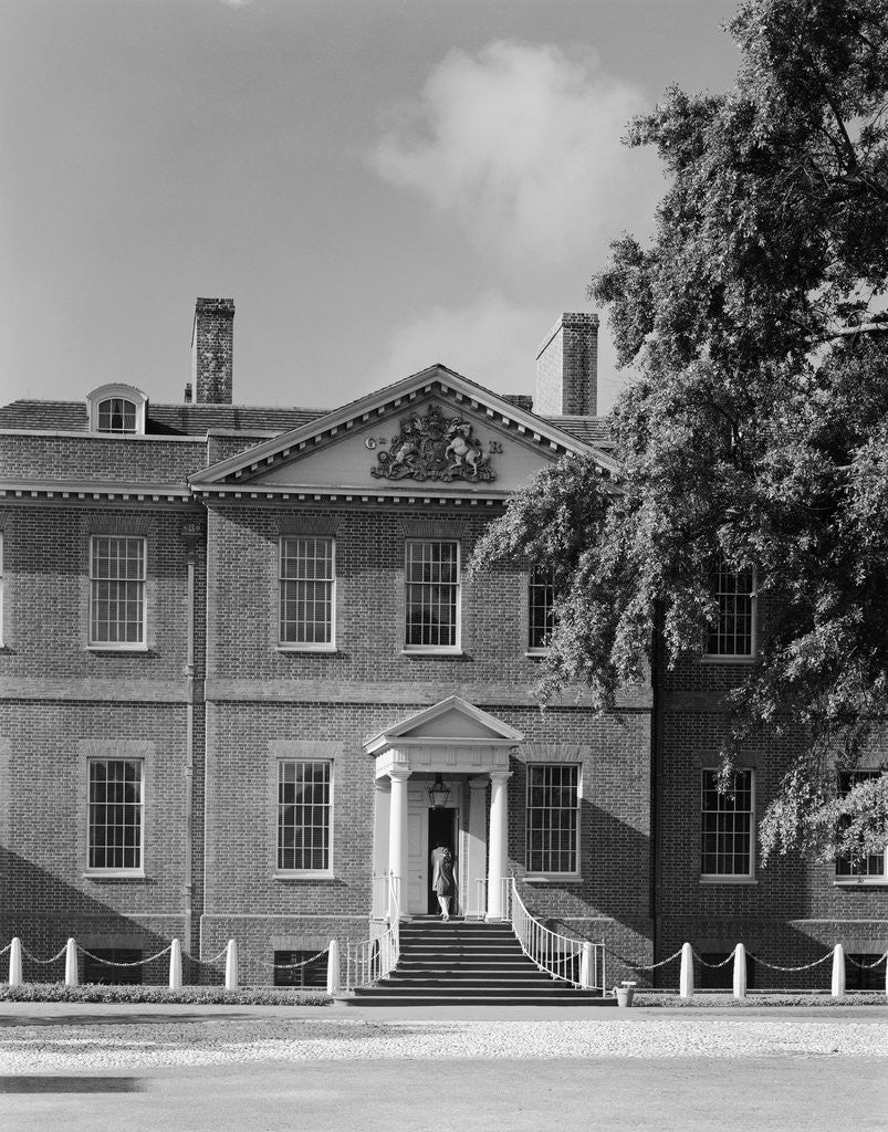 Detail of Exterior of Tryon Palace by Corbis