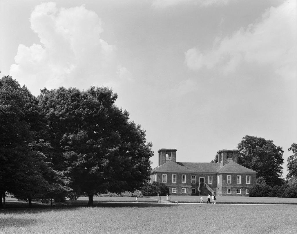 Detail of Manor House at Stratford Hall Plantation by Anonymous
