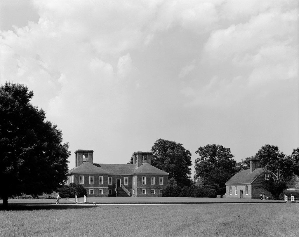 Detail of Manor House at Stratford Hall Plantation by Anonymous