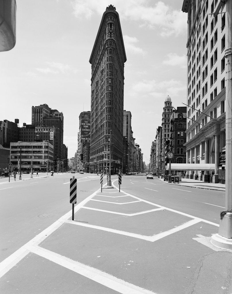 Detail of Flatiron Building by Anonymous