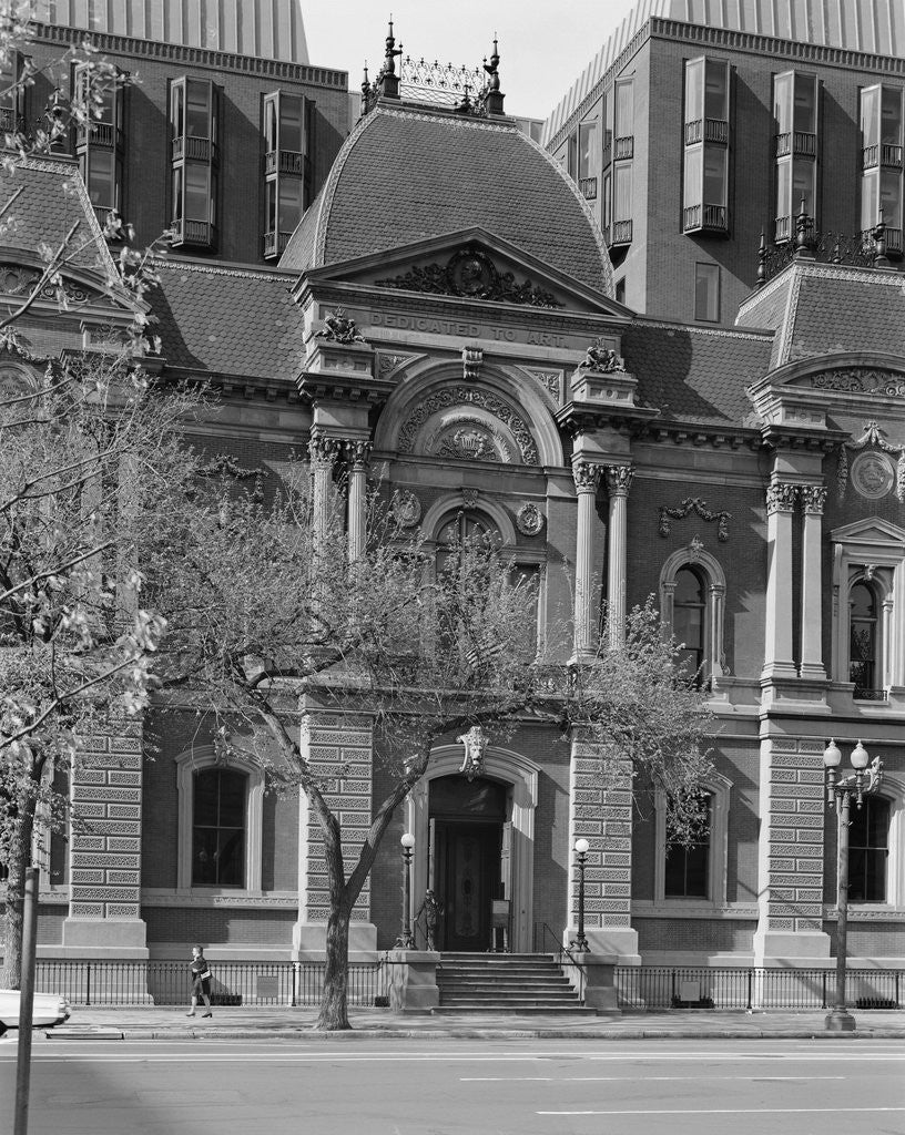 Detail of Central Pavilion of the Renwick Gallery by Anonymous