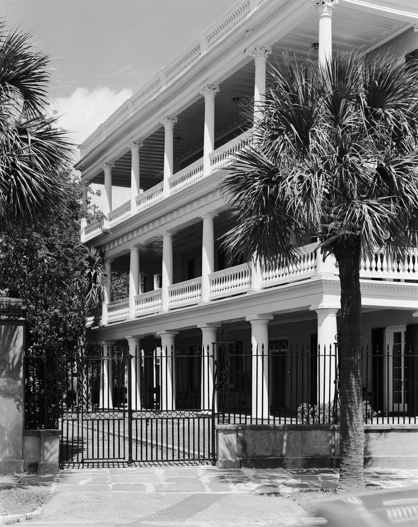 Detail of Porches of Edmondston-Alston House by Anonymous