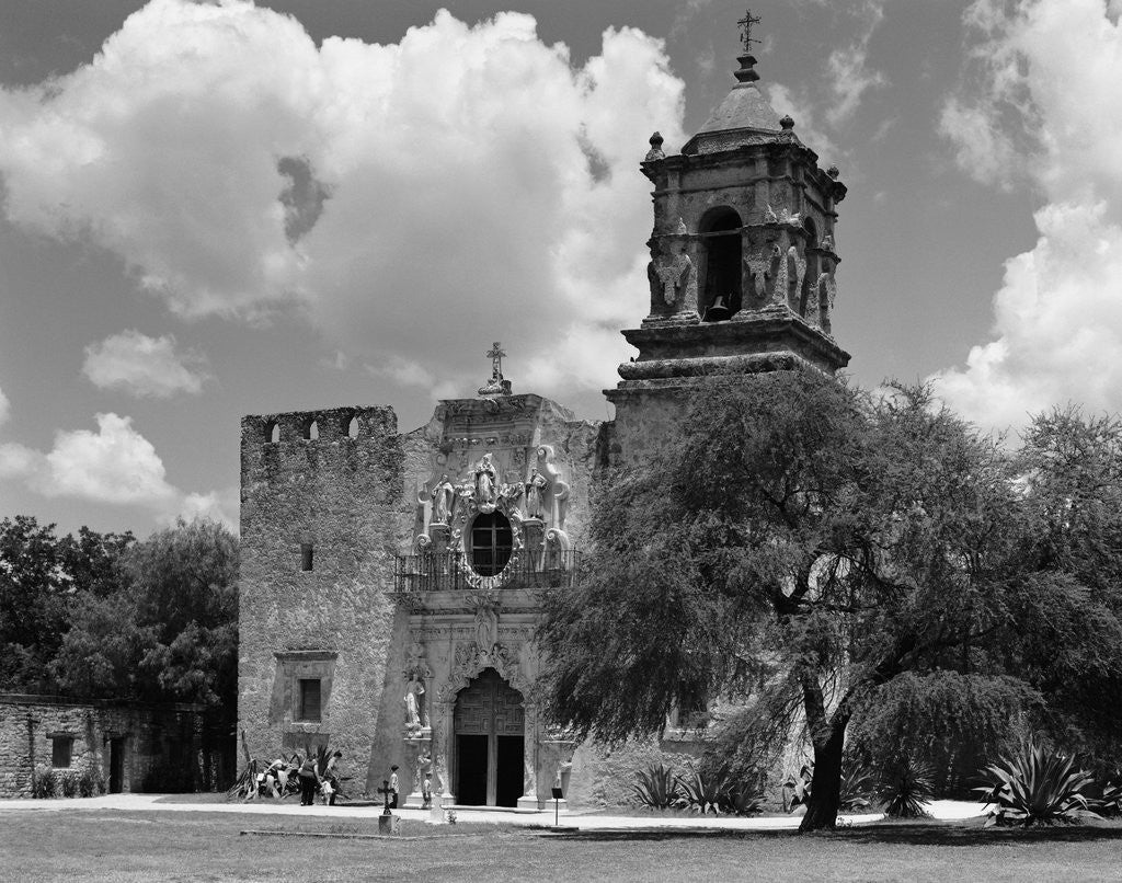 Detail of San Jose Mission Church by Anonymous