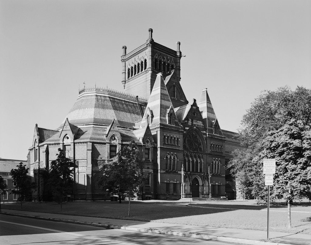 Detail of Memorial Hall at Harvard University by Anonymous