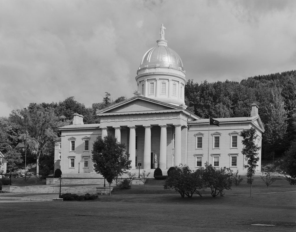 Detail of Vermont State Capitol by Anonymous