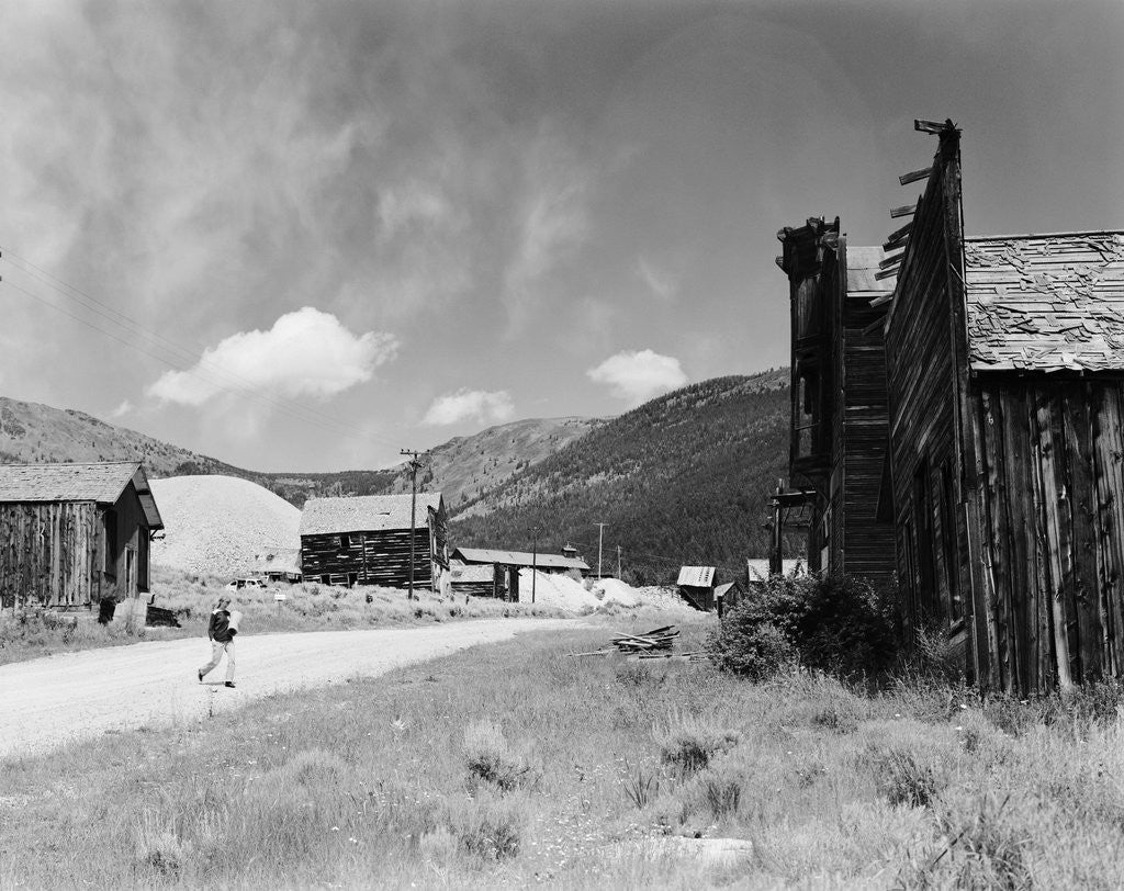 Detail of Ghost Town of Elkhorn by Anonymous