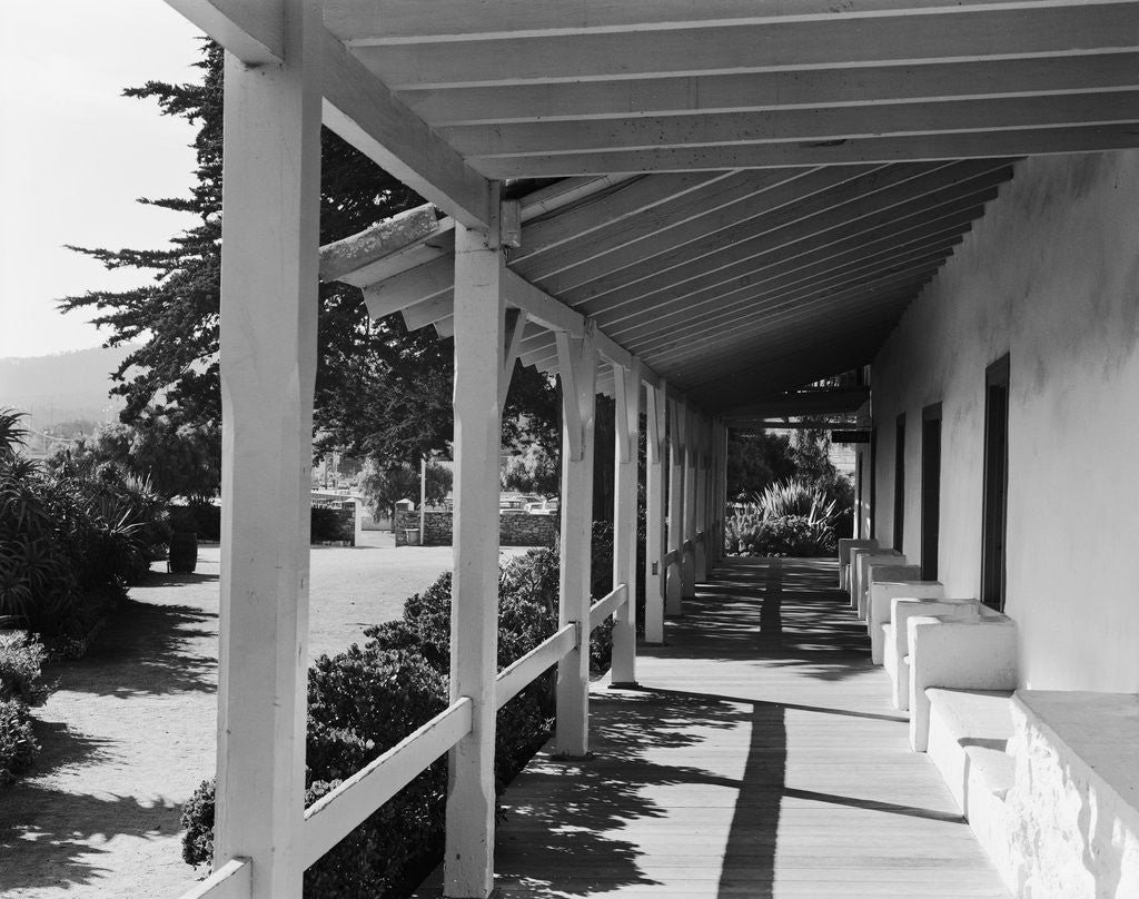 Detail of Porch of the Old Custom House by Anonymous