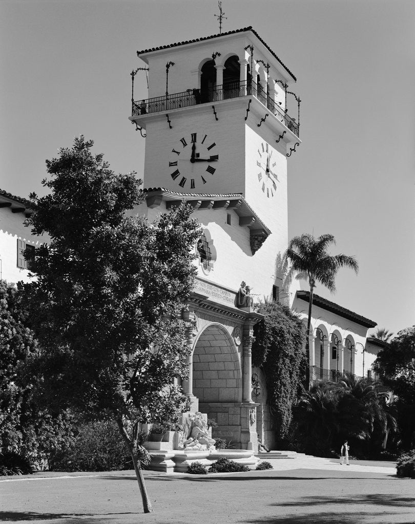 Detail of Santa Barbara County Courthouse by Anonymous