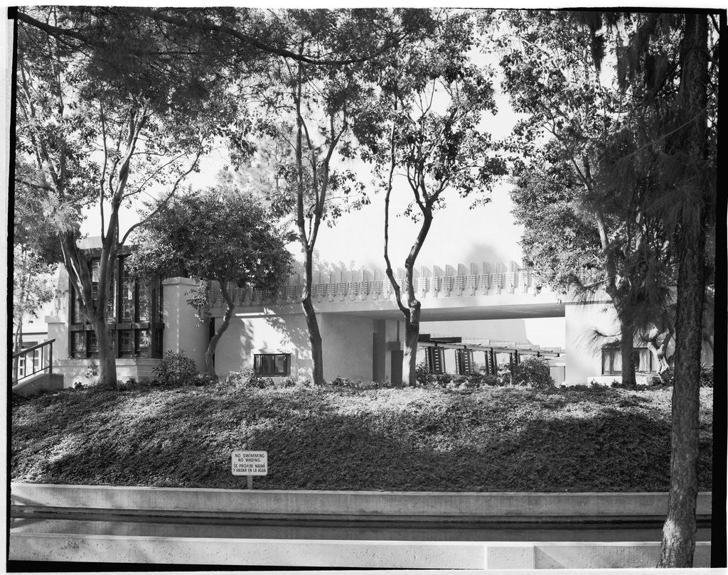 Detail of Hollyhock House by Anonymous