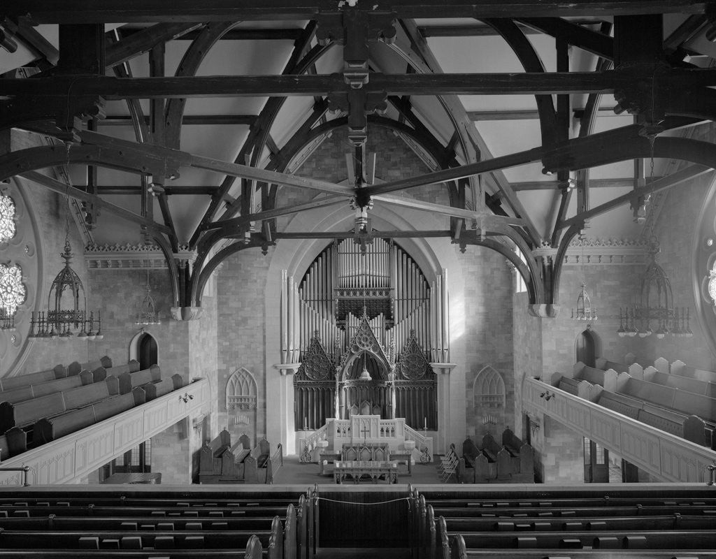 Detail of Interior of South Congregational Church by Anonymous
