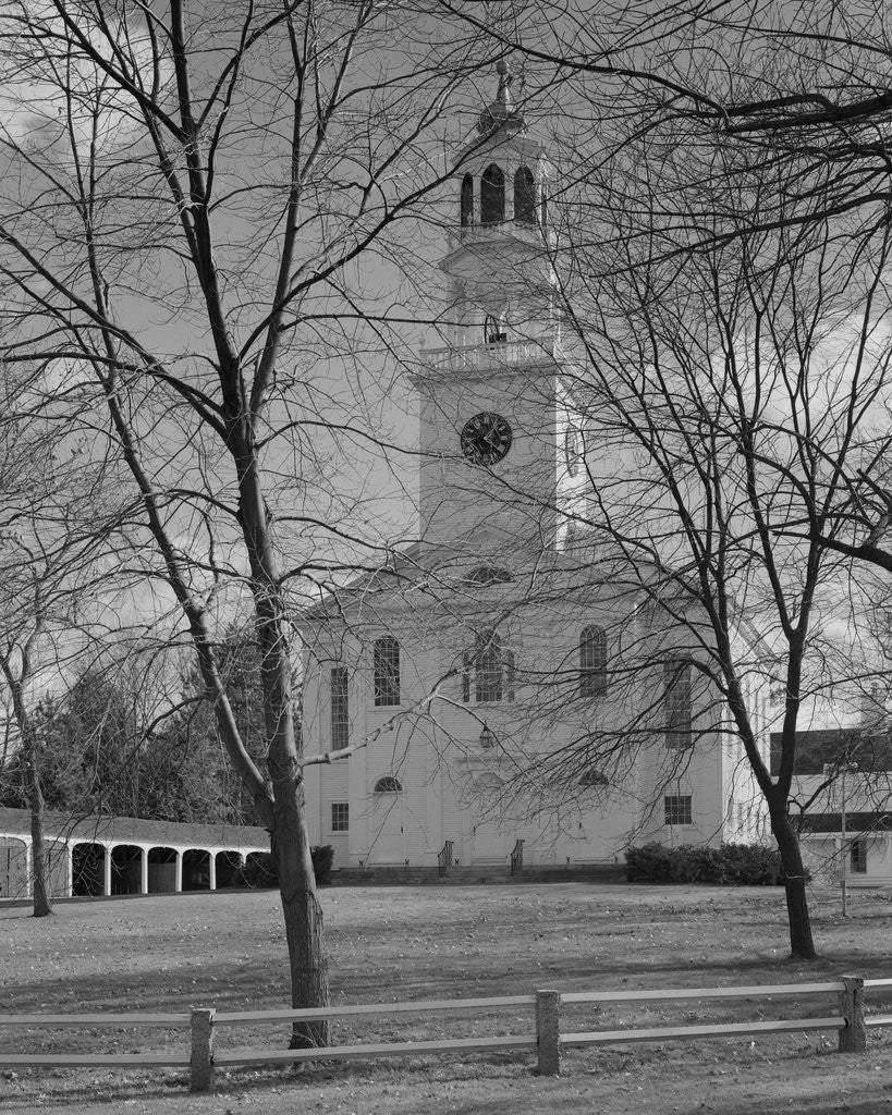 Detail of First Parish Unitarian Church by Anonymous