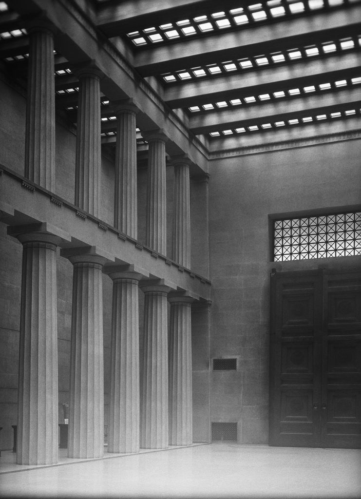 Detail of Interior of the Parthenon at Nashville by Anonymous