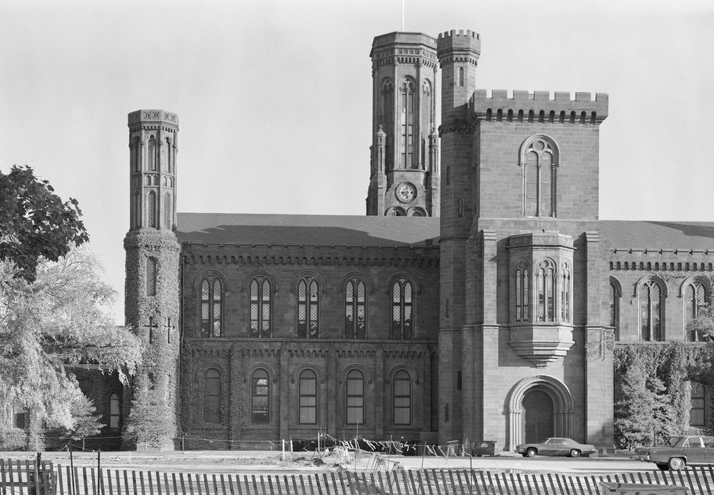 Detail of Side of the Smithsonian Institution Building by Corbis