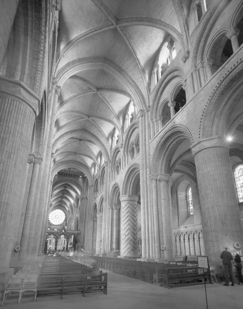 Detail of Interior of Durham Cathedral by Anonymous