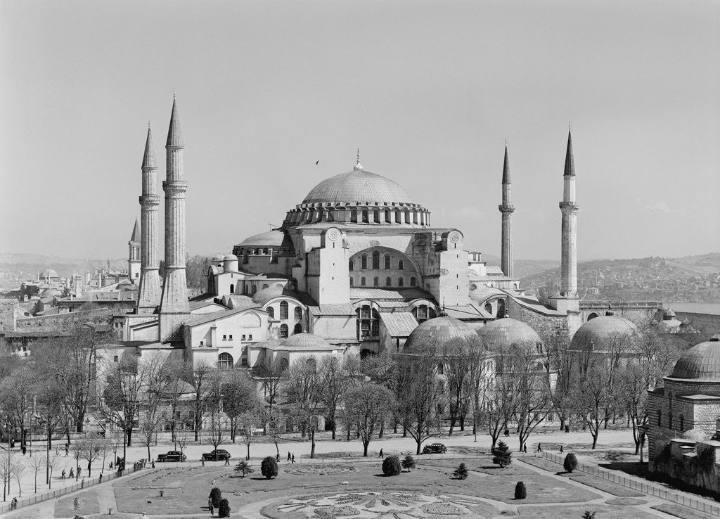Detail of Hagia Sophia Mosque in Istanbul by Anonymous