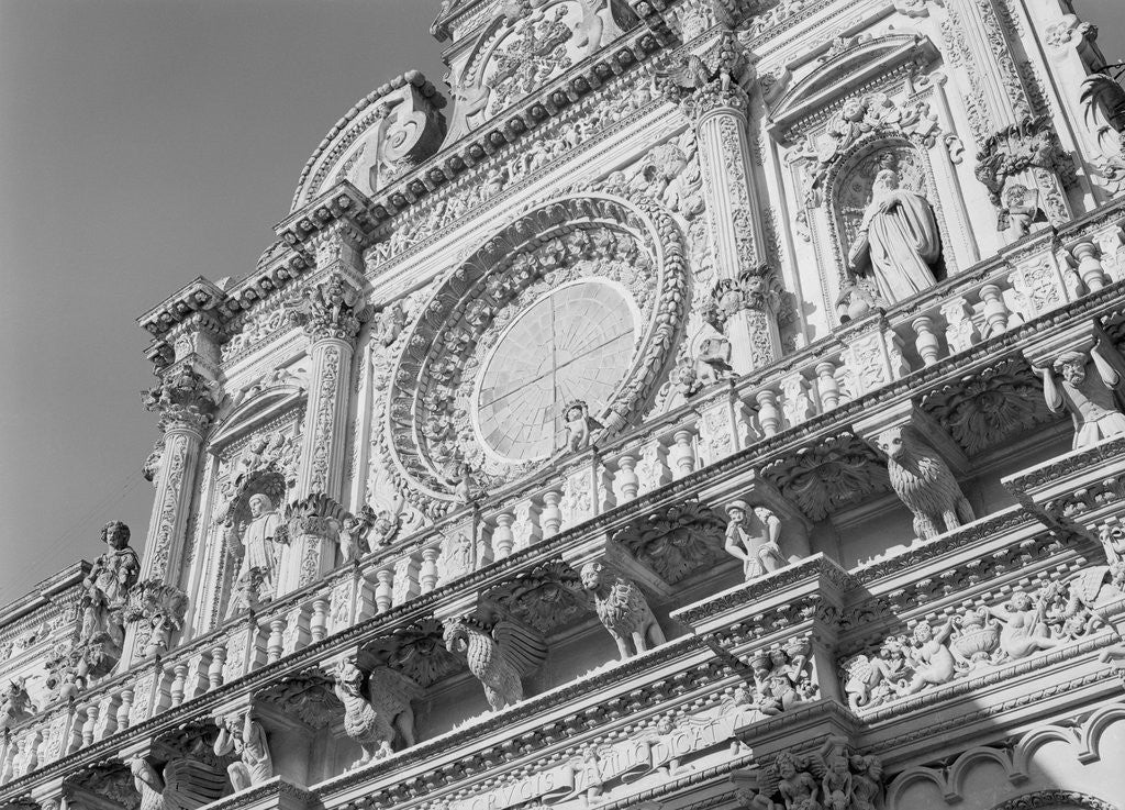 Detail of Facade of Santa Croce by Anonymous