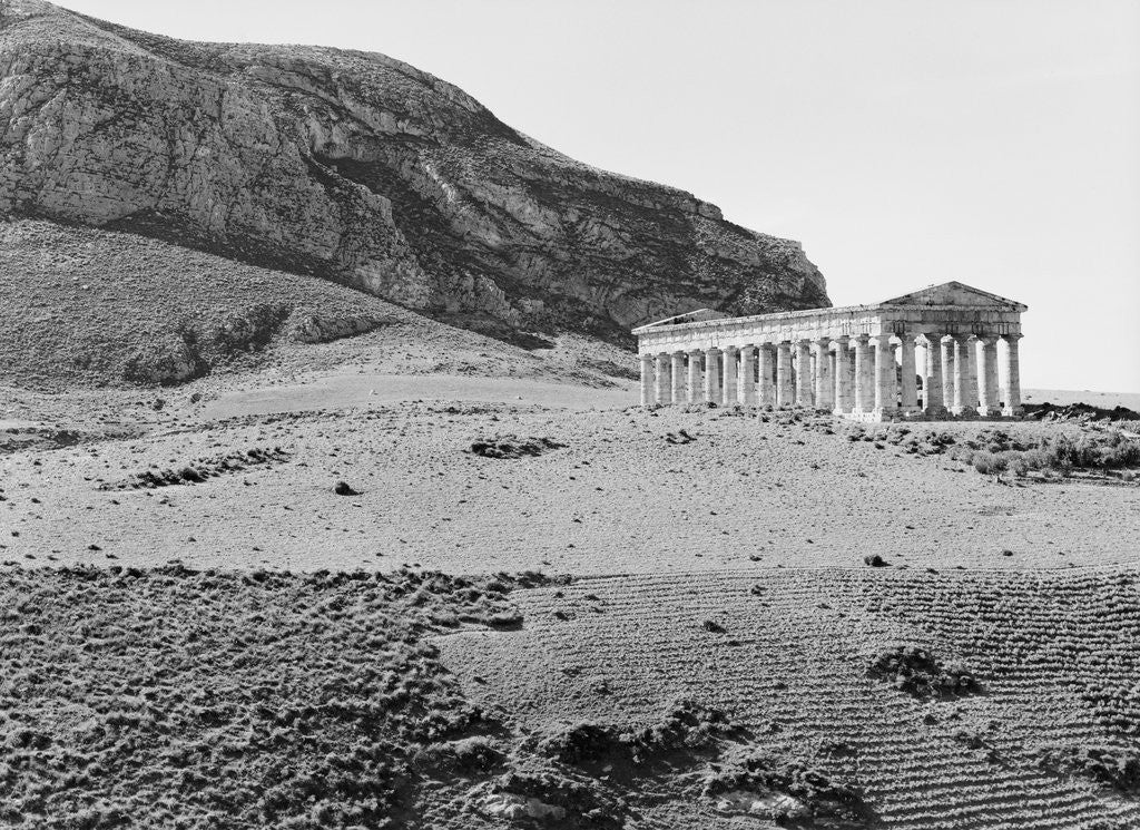 Detail of 5th-Century B.C. Greek Temple by Anonymous