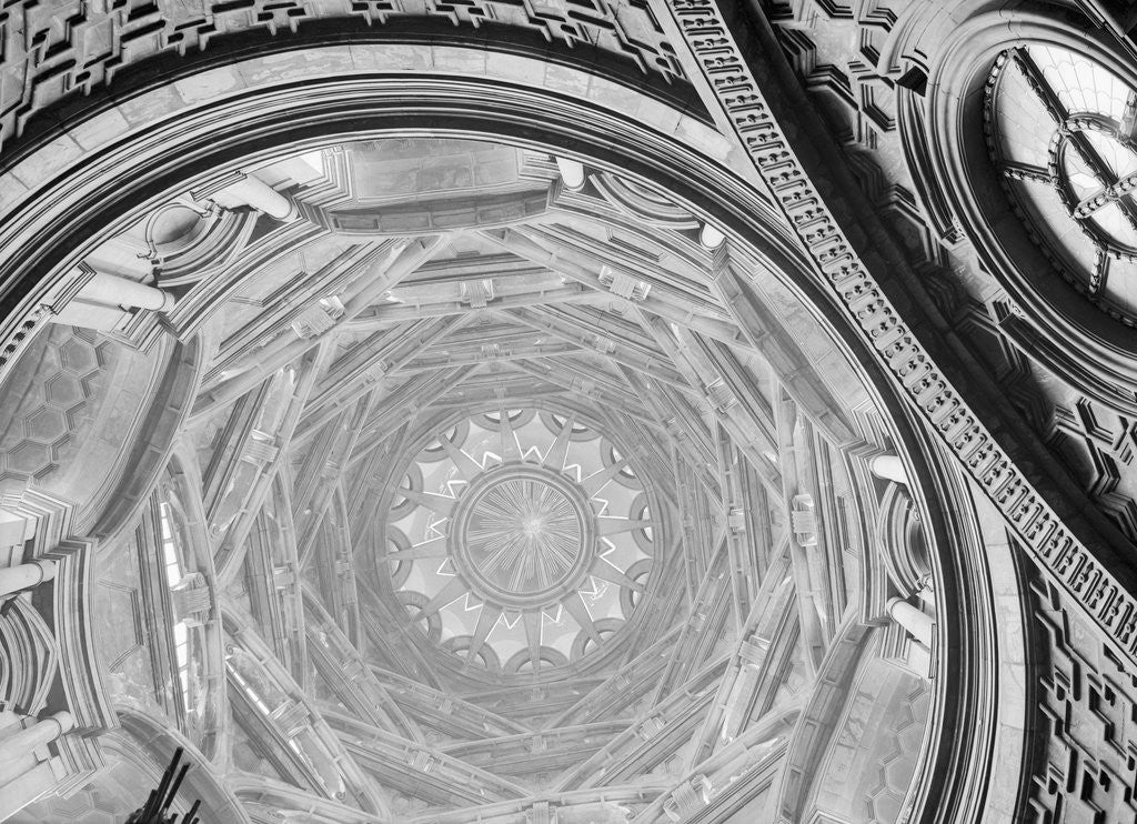 Detail of Interior of Dome and Lantern of San Lorenzo by Anonymous