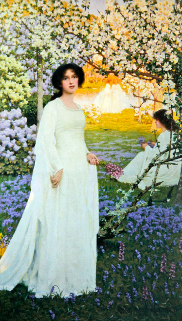 Detail of Spring, 1896 by Arthur Herbert Buckland