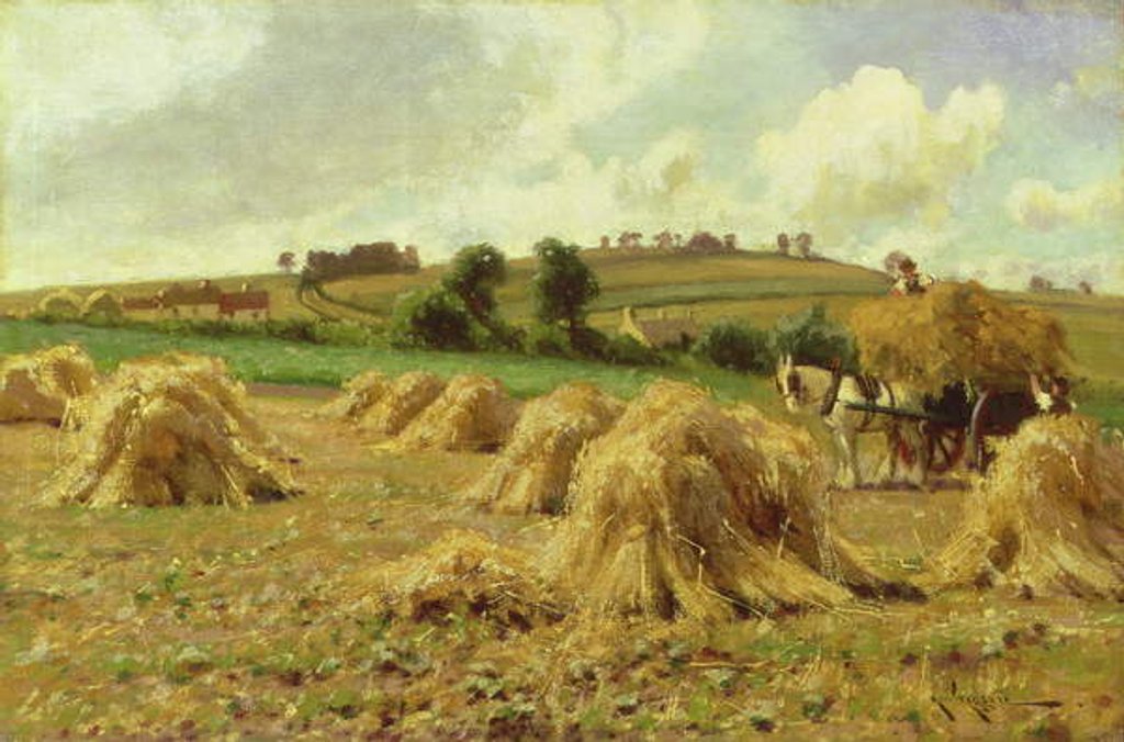 Detail of Autumn, one of a set of the four seasons by Arthur Walker Redgate
