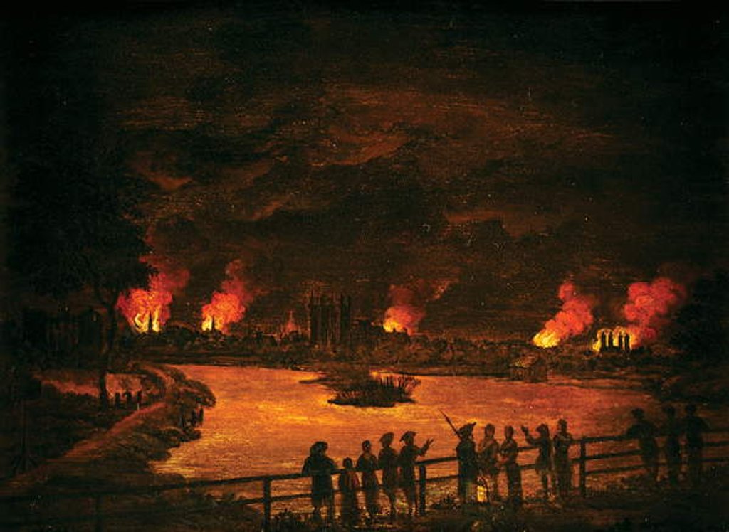 Detail of Gordon Riots, 1780 by Francis Swain