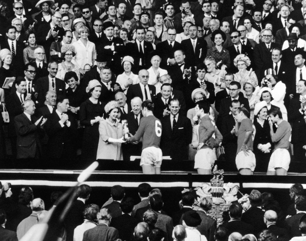 Detail of World Cup Final, England 4 v West Germany 2 by Staff