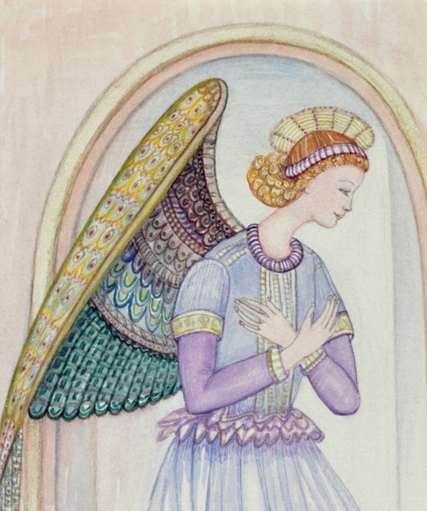 Detail of Angel, 1995 by Gillian Lawson