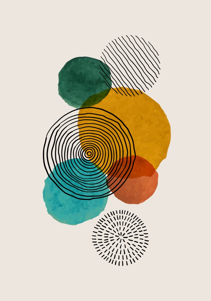 Detail of Circles I by Anonymous