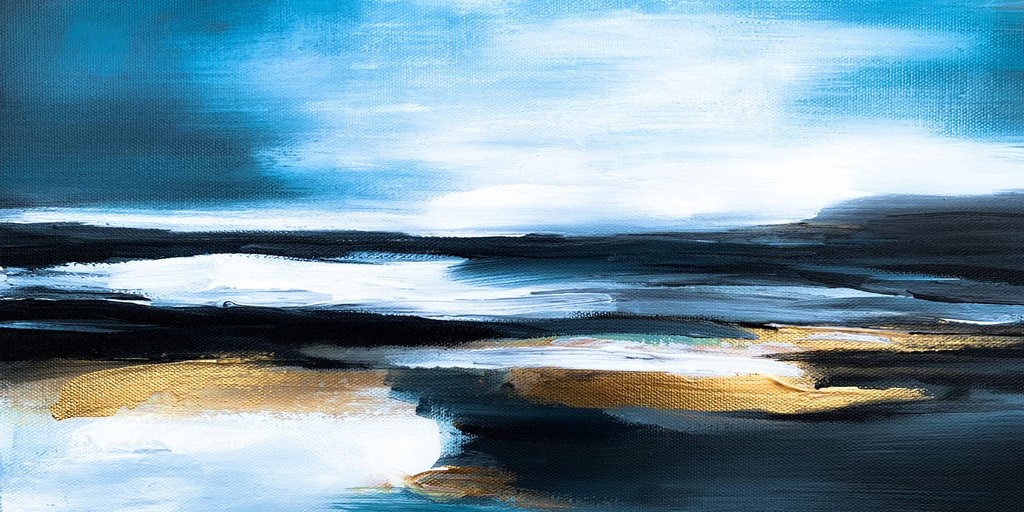 Detail of Seascape I by Anonymous