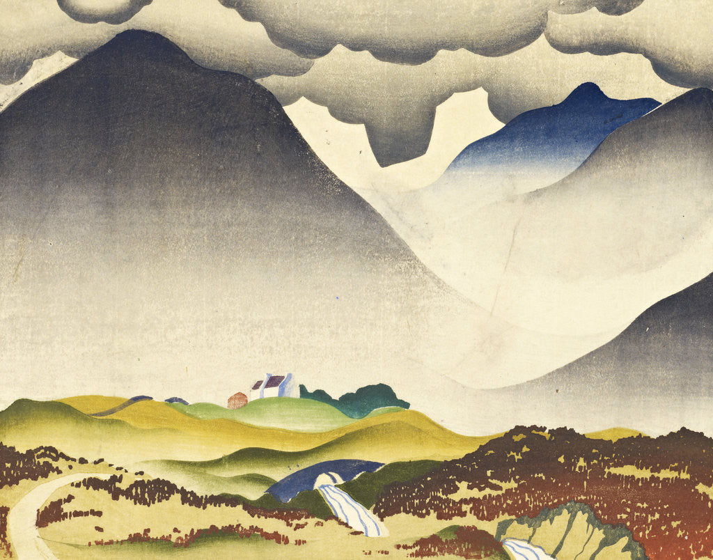 Detail of Glen Cluanie by Ian Cheyne