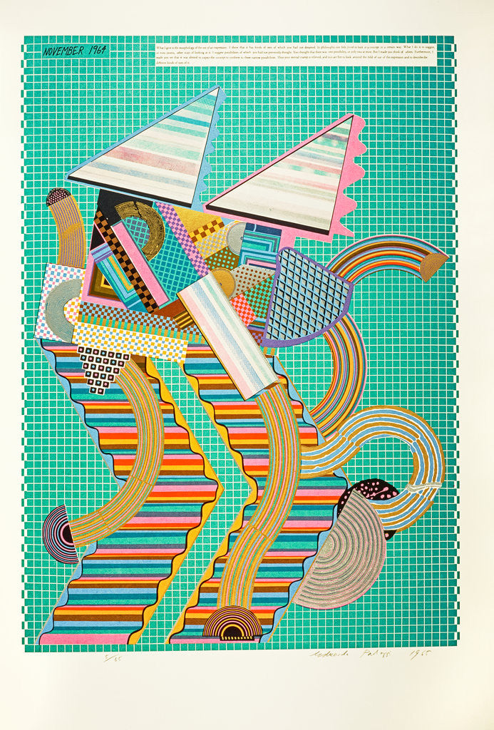 Parrot. From As is when by Eduardo Paolozzi