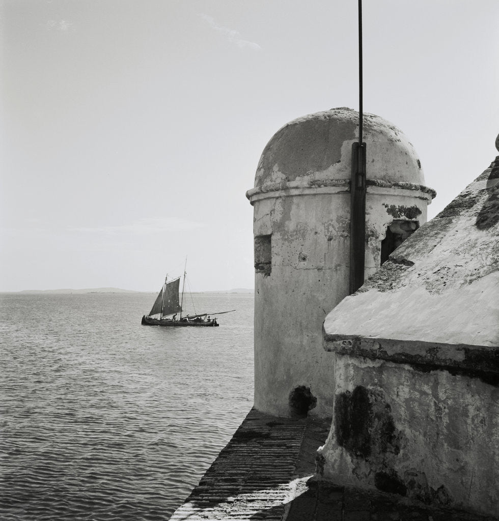 Detail of Fortress San Sebastian del Pastelillo by Anonymous