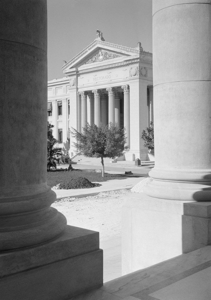 Detail of Entrance at an Havana University by Anonymous