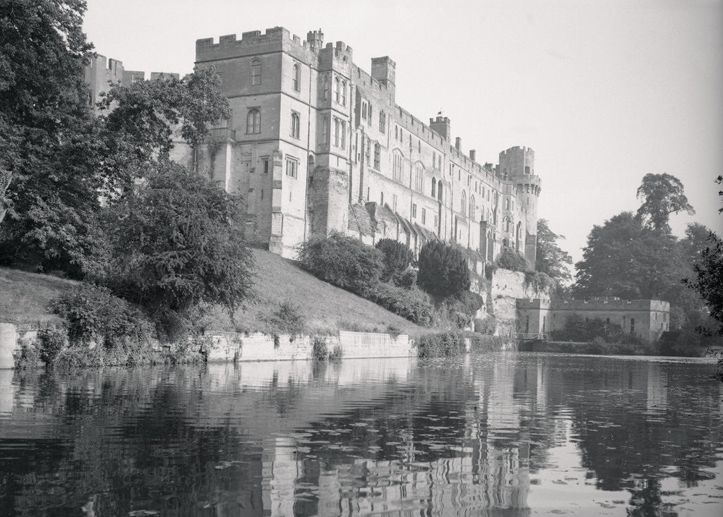 Detail of Warwick Castle by Anonymous