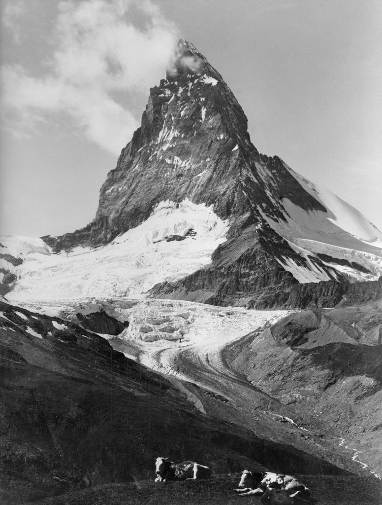 Detail of View of the Matterhorn by Anonymous