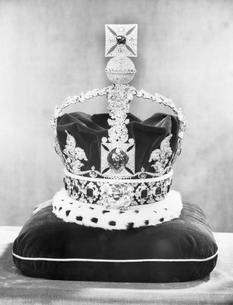 Detail of Imperial State Crown by Corbis