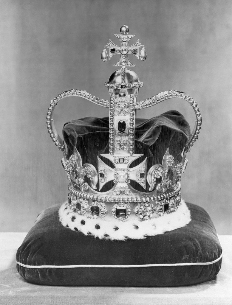 Detail of Saint Edward's Crown by Anonymous