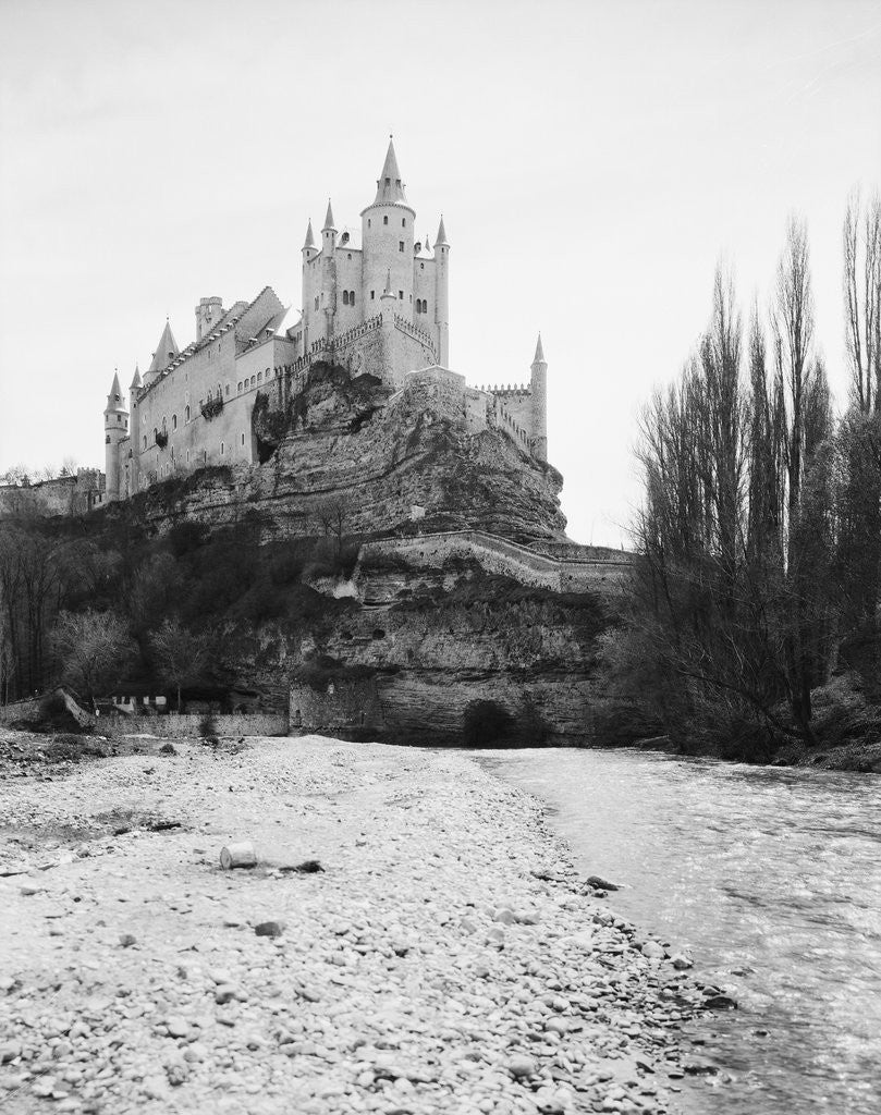 Detail of The Alcazar of Segovia by Anonymous