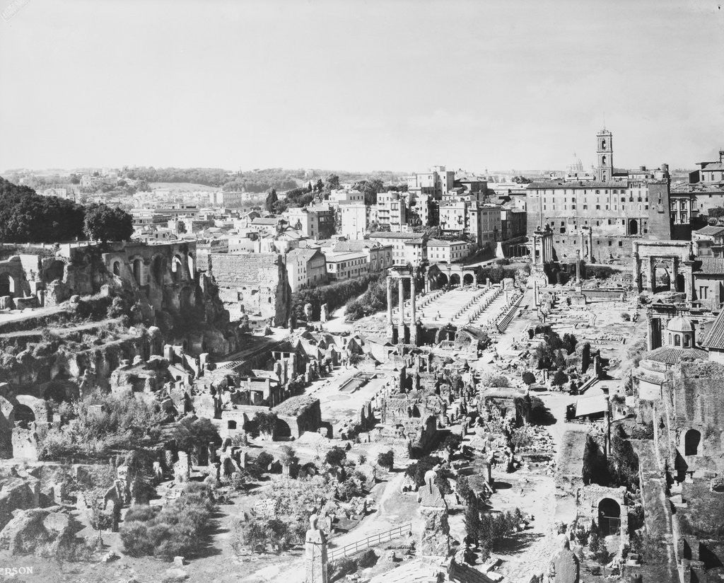 Detail of Ruins of Roman Forum by Anonymous