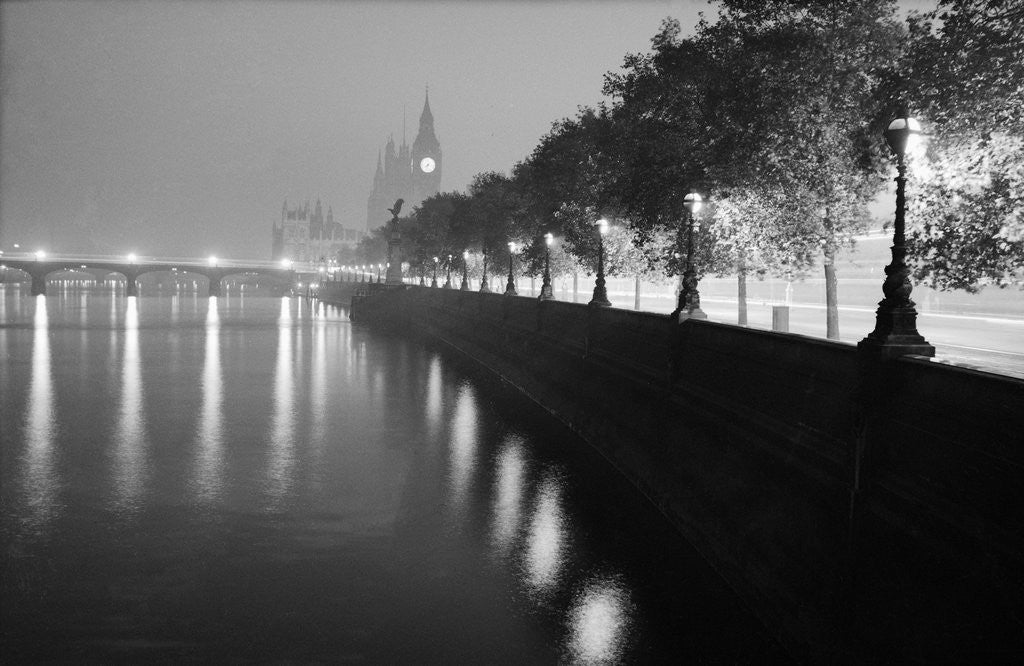 Detail of View from Across Westminister Bridge by Anonymous