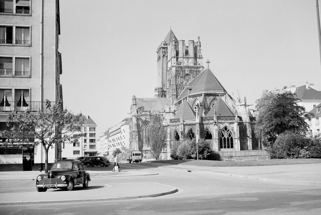 Detail of View of Damaged Church by Anonymous